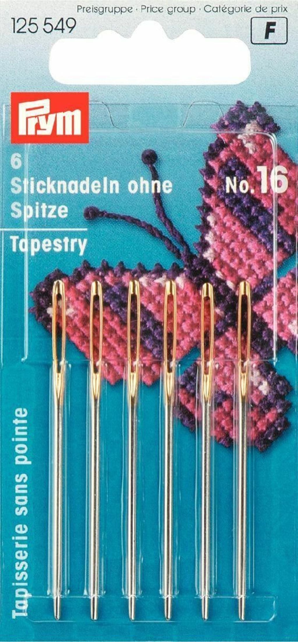 Prym - Embroidery needles. 18/22 125559