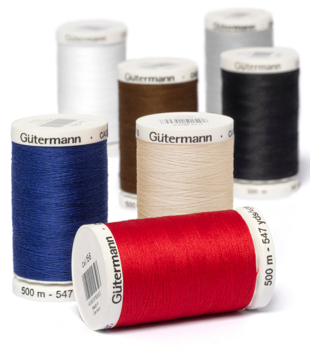 506 Sand 500m Gutermann Sew All Thread - Sew All 500m - Threads