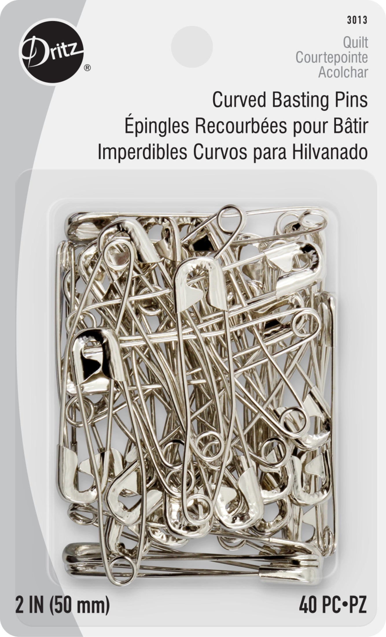 Dritz Quilting Curved Safety Pin Assortment