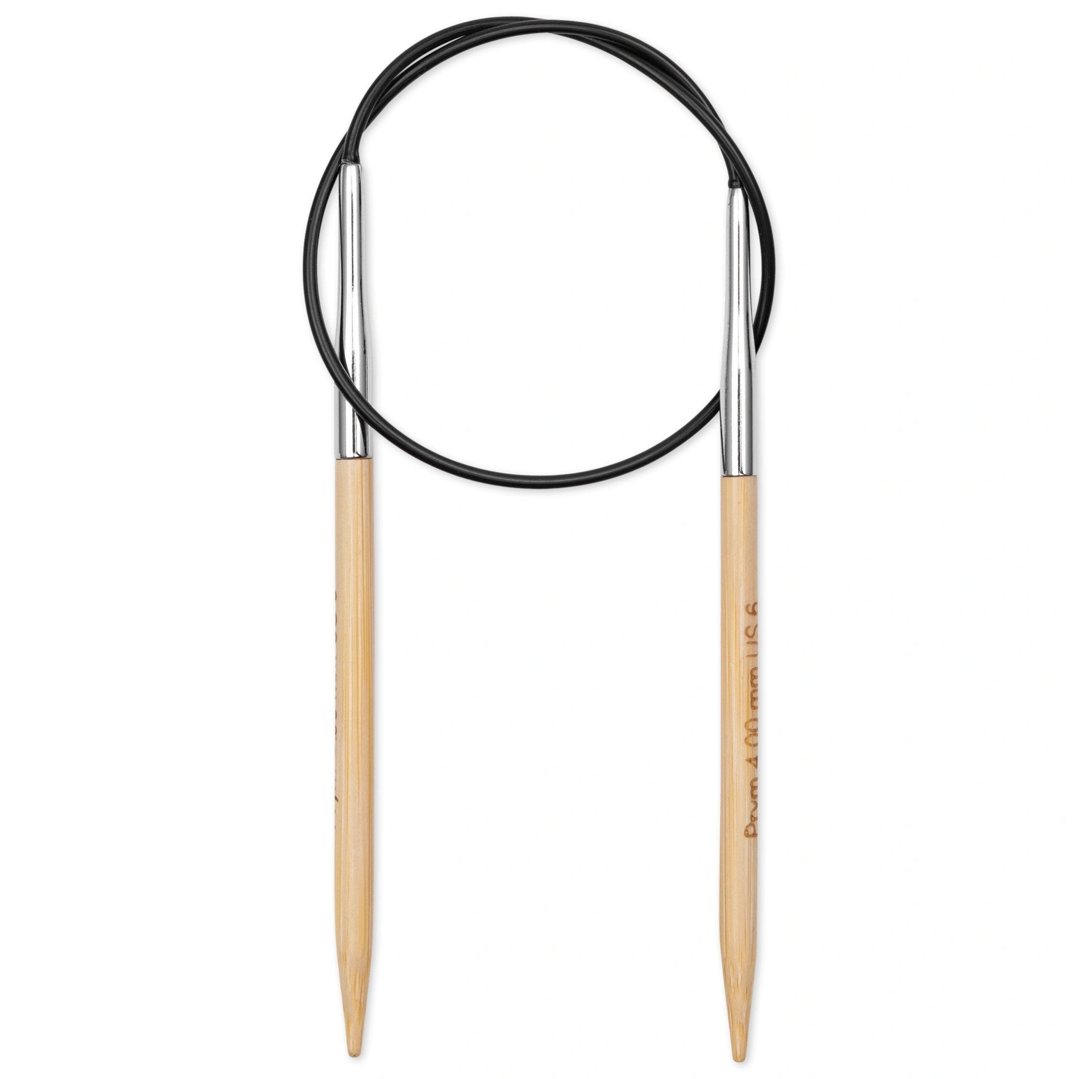 Prym 16 inch Circular Bamboo Knitting Needles, 3mm