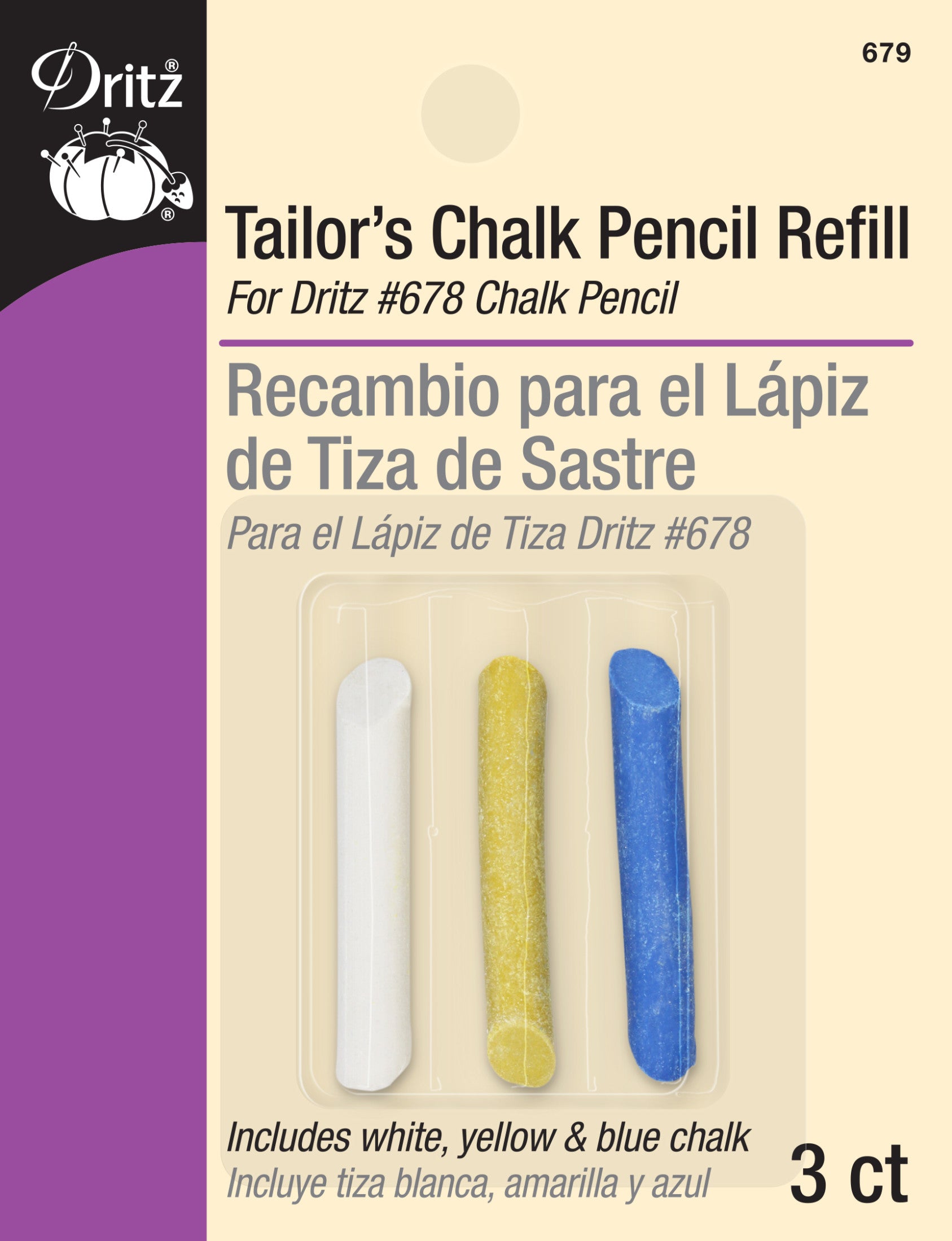 Dritz Tailor's Chalk, 2 Piece 