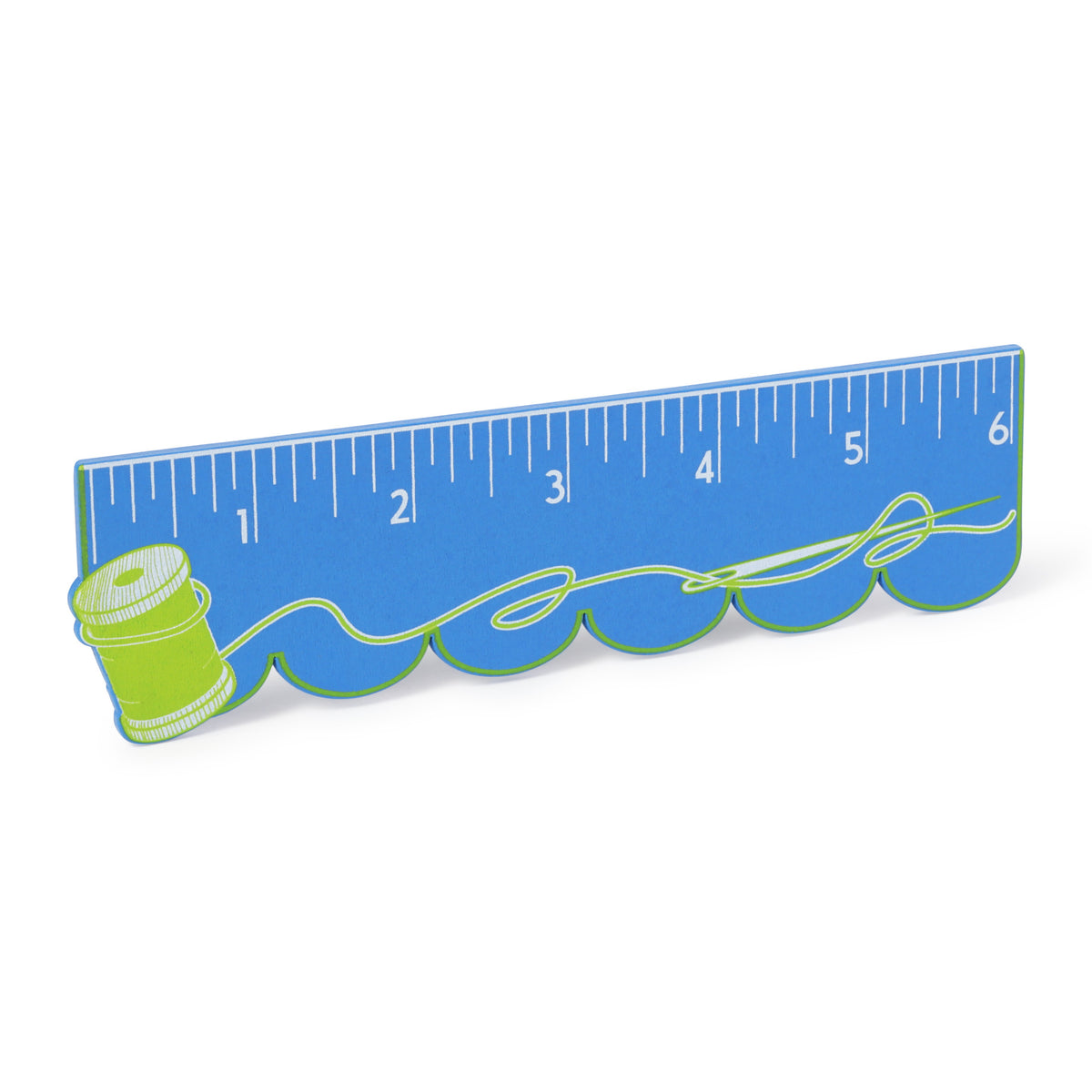 6 Wooden Rulers - Cute as a Button - Tailor Made or Hanging by a Thre