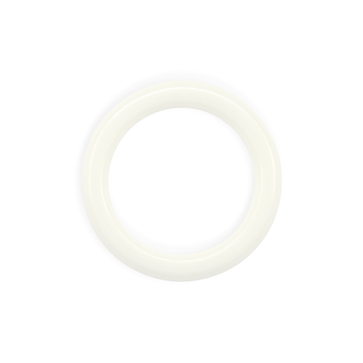Dritz 1-1/8 inch Plastic Rings, White, 14 pc
