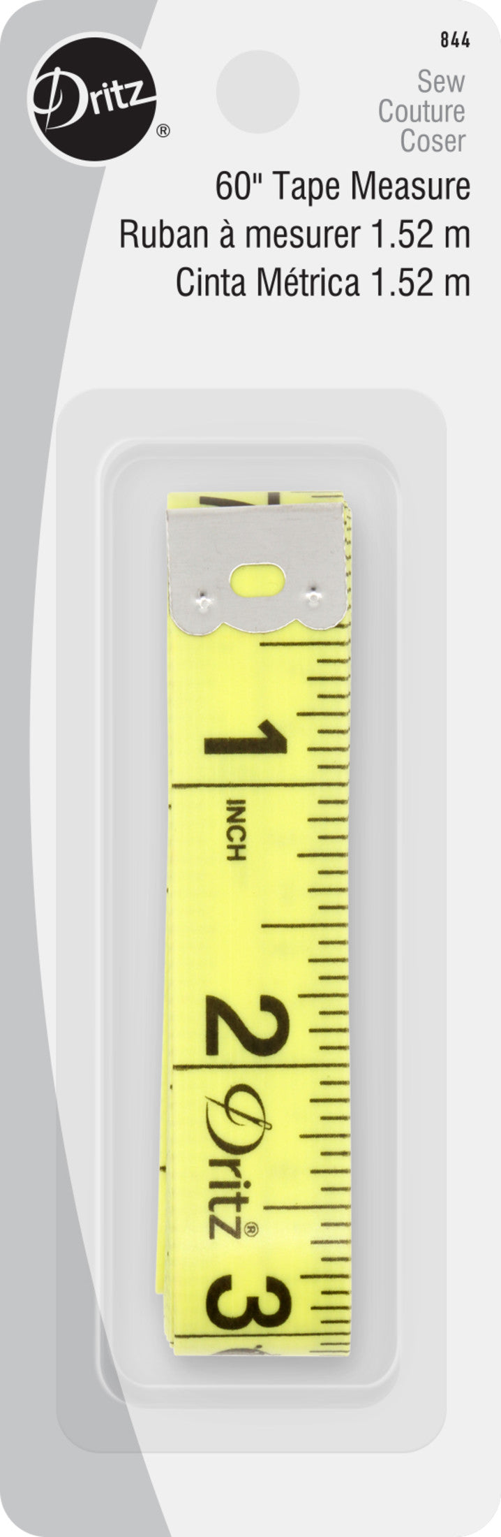 Dritz - Tape Measure - Yellow - 60