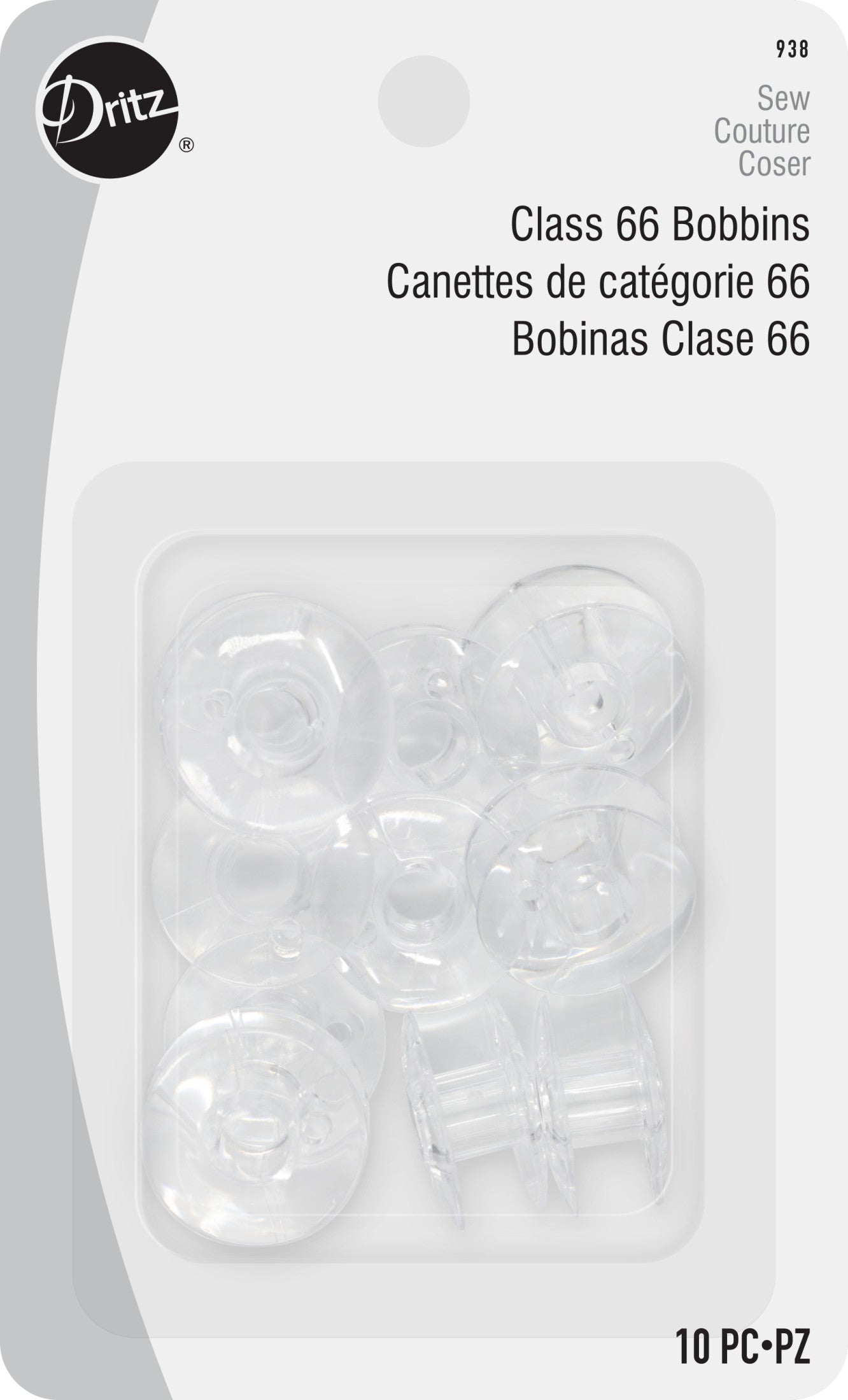 Singer Class 66 Metal Bobbins - 1/Pack