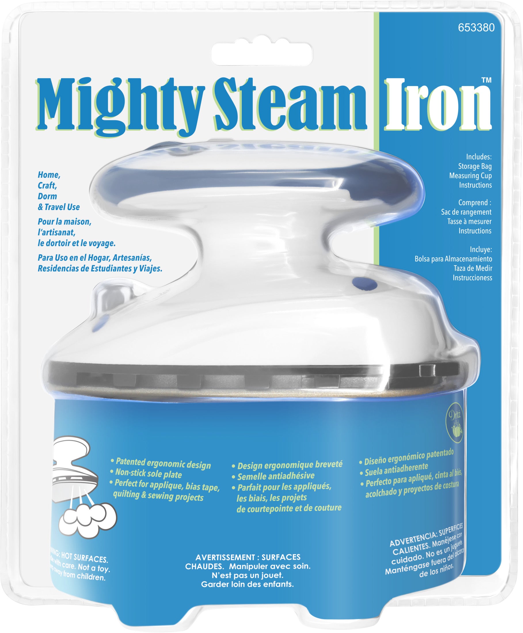 Dritz' Mighty Steam Iron – Suzn Quilts