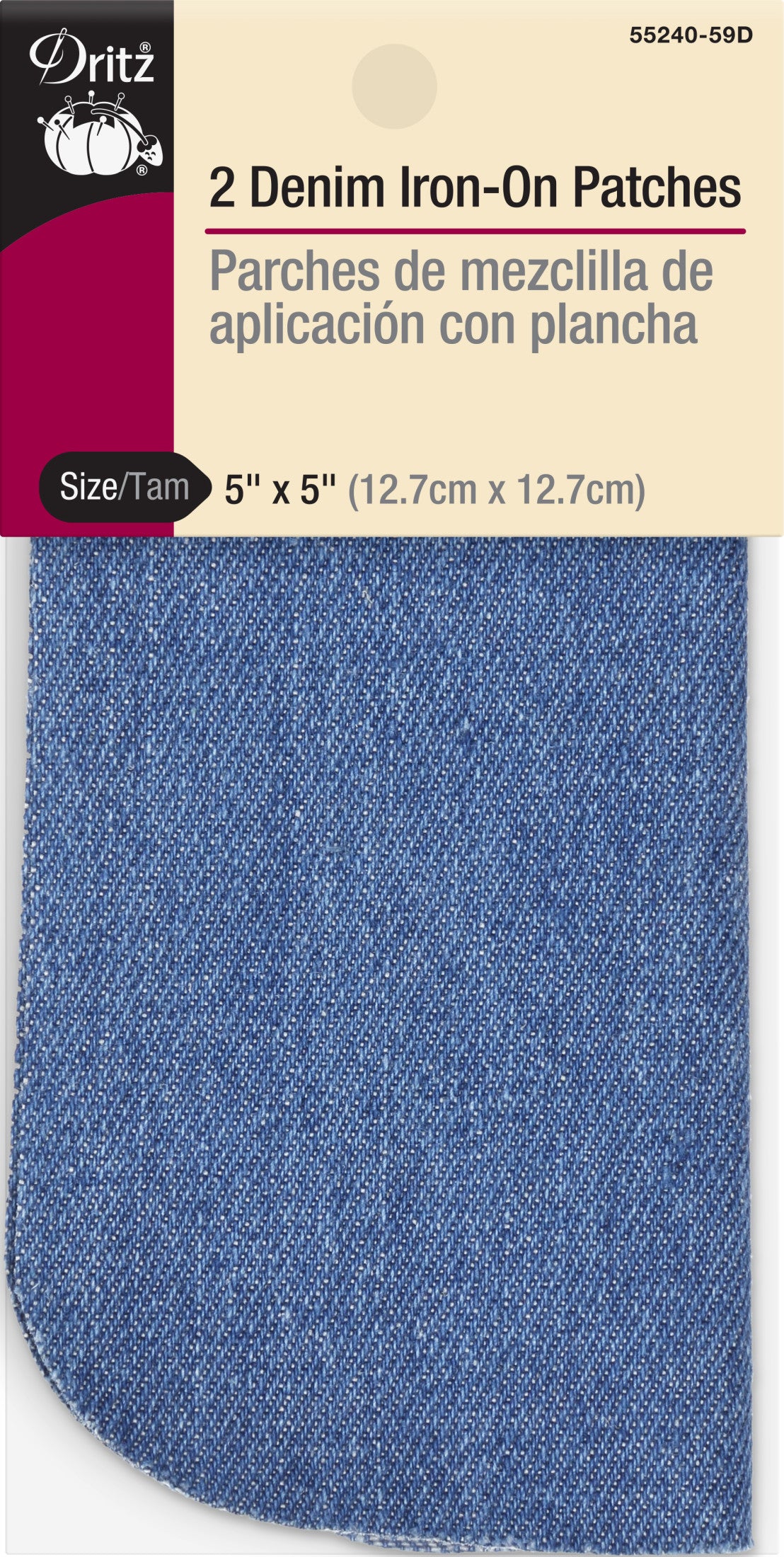 Singer Iron-on Patch Repair Kit Assorted Denim- Pack of 12 : Amazon.in:  Home & Kitchen