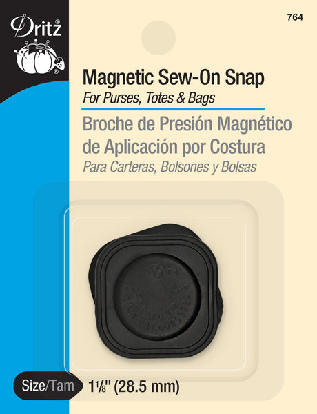 Magnetic Snap, Nickel Finish, 1/2 inch from Dritz