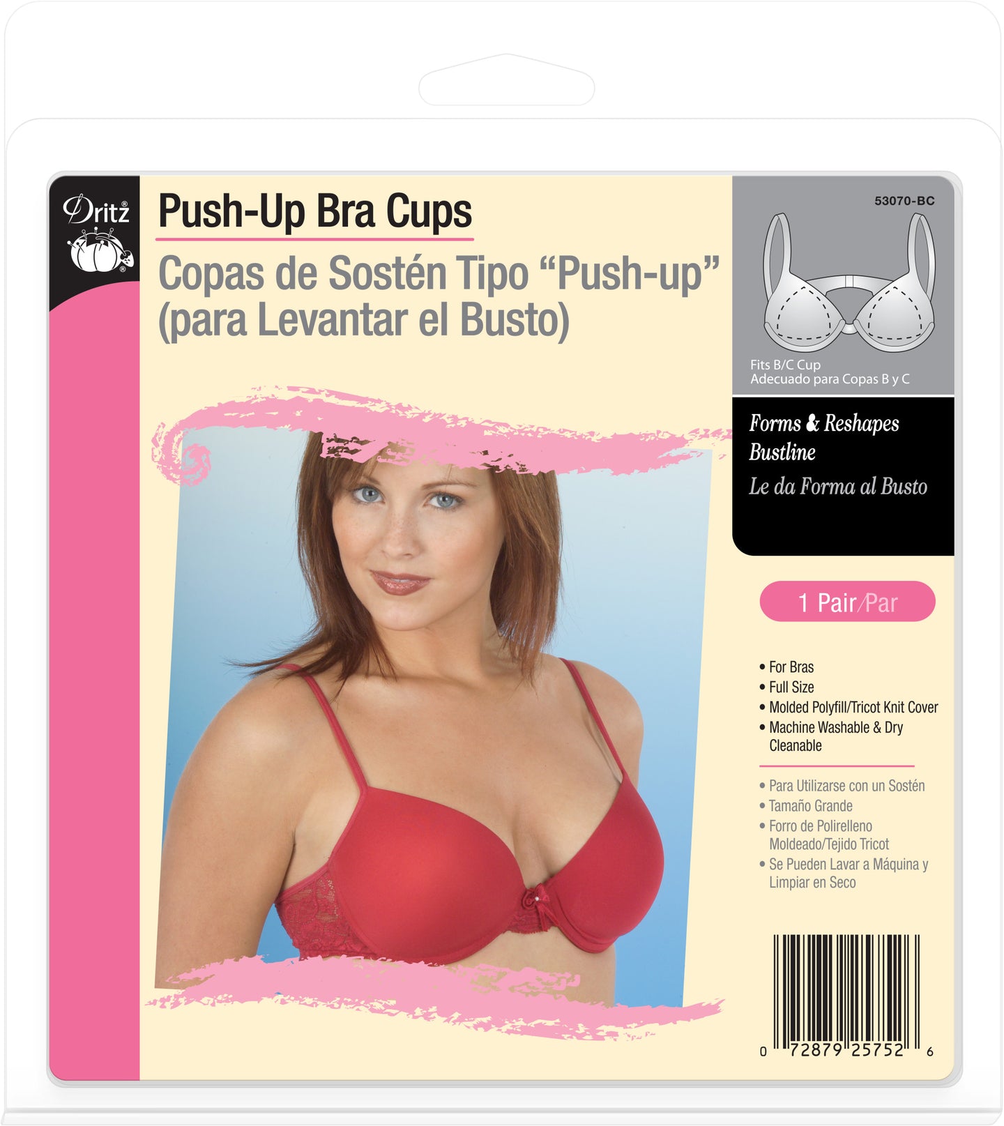 Push-Up Bras White, Bras for Large Breasts